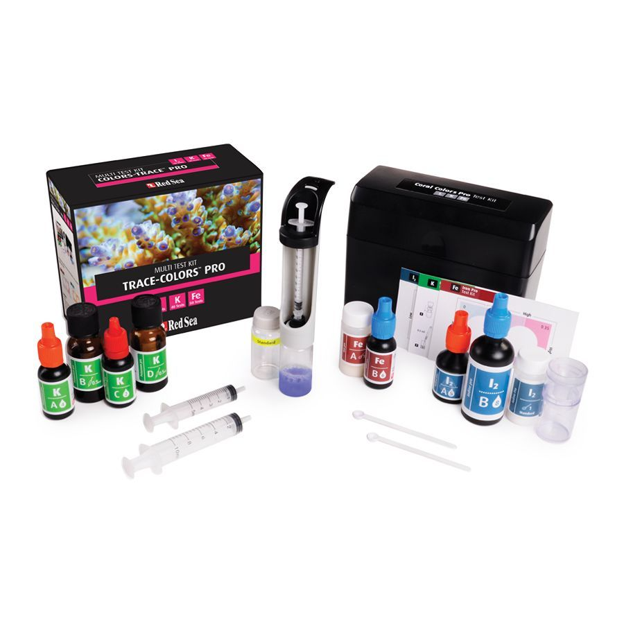 Red Sea Trace Colours Pro Test Kit — Iodine, Potassium & Iron Testing