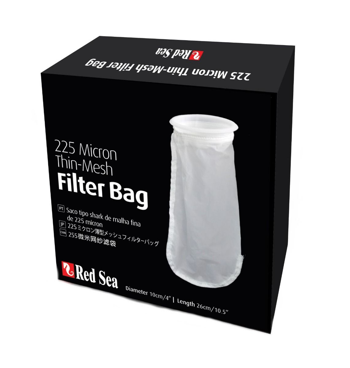Red Sea 225 Micron Thin Mesh Filter Bag – Replacement for Reefer Tanks