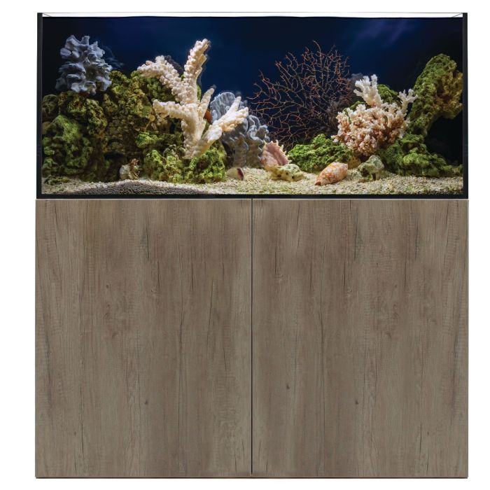 Aqua One ReefSys 326 Marine Aquarium & Cabinet – 300L Rimless Reef Tank