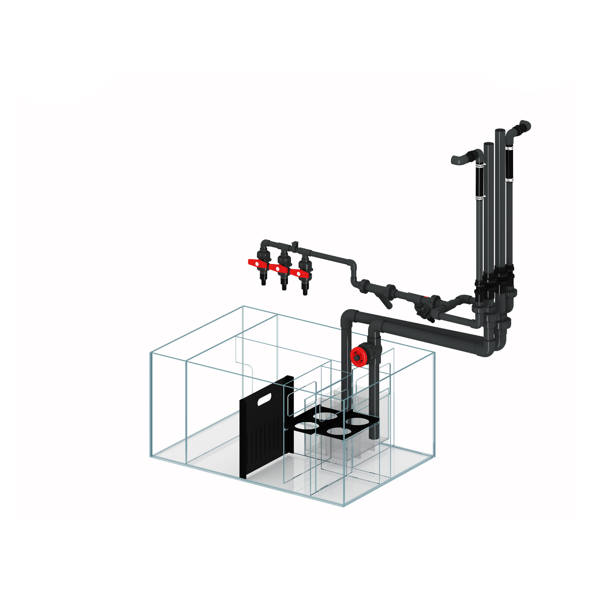 Cade Aquariums S2 Peninsula Aquarium 1500 Marine System