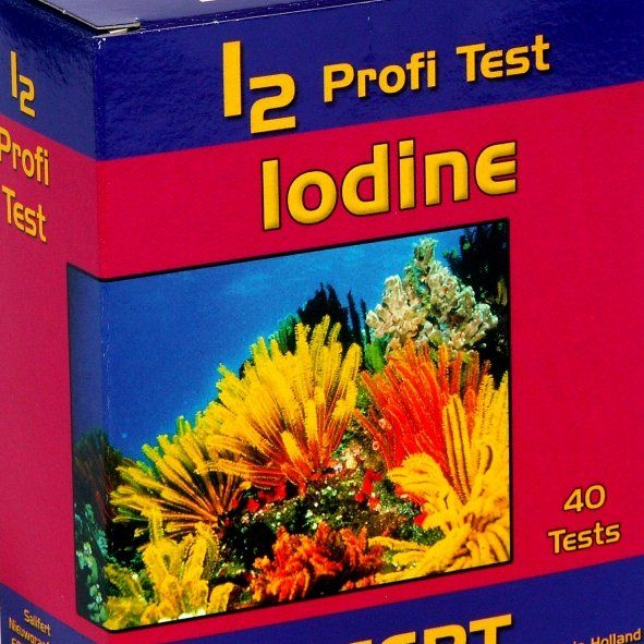 Salifert Iodine Test Kit 40T – Precision Iodate Testing for Reef Aquariums