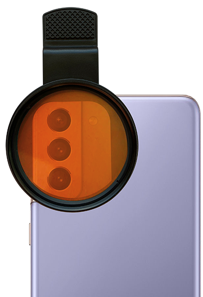 D-D Coral Colour Lens XL