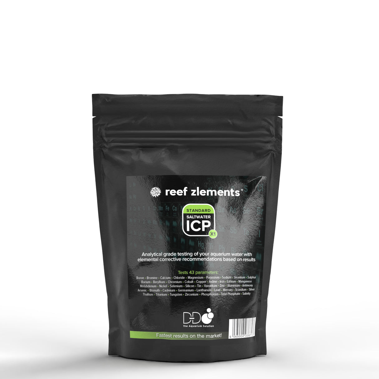 Reef Zlements ICP-OES Aquarium Analysis Single Saltwater Only