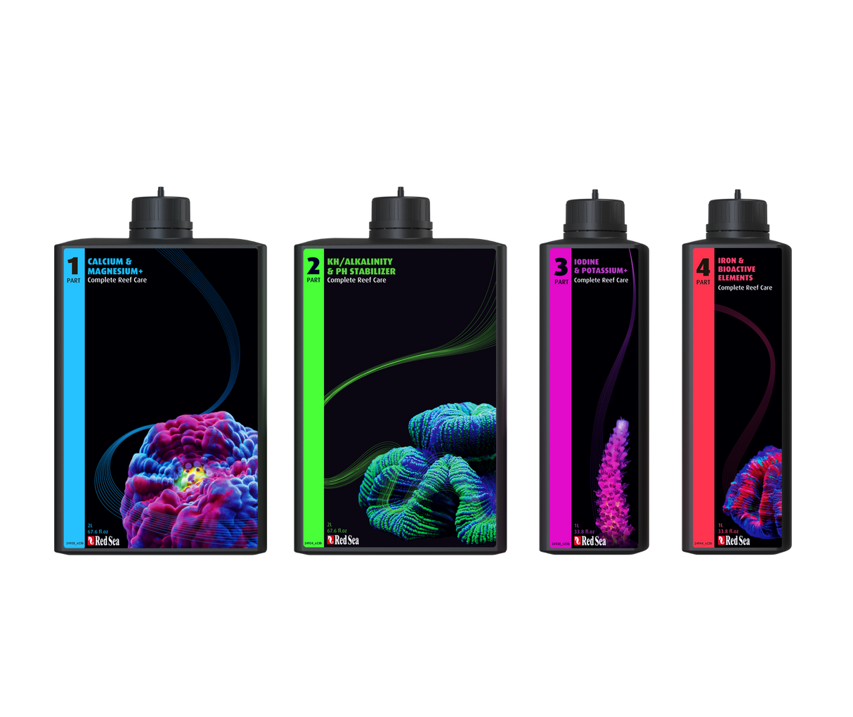 Red Sea 4 Part Complete Reef Care Large Set 600L