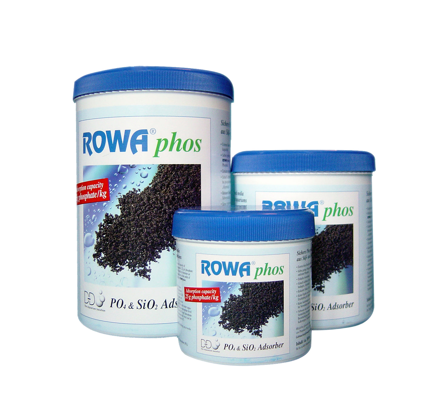 Rowaphos phosphate remover 250g tub & bag