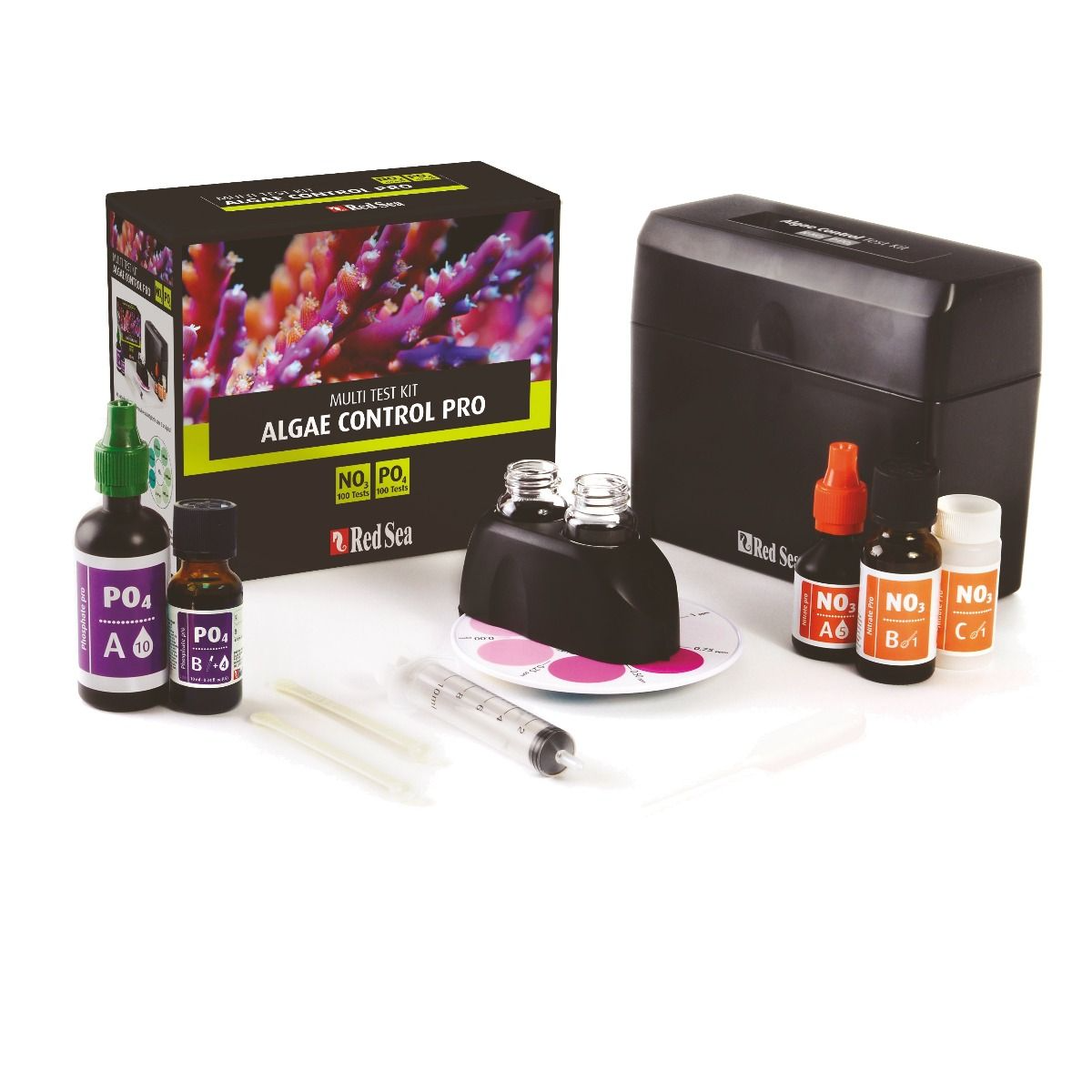 Red Sea Algae Control Pro Test Kit — Accurate NO3 & PO4 Testing