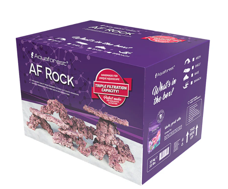 Aquaforest Rock 10kg Mixed – Porous Reef Aquascaping Rock for Marine Aquariums