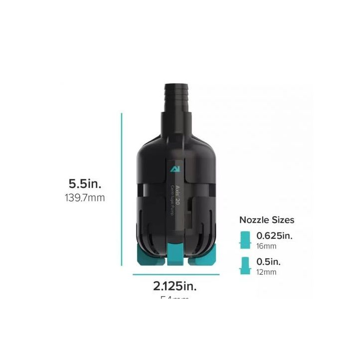AI Axis 20 Centrifugal Pump – Smart DC Return Pump for Nano Aquariums