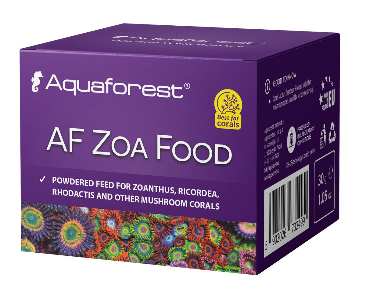 Aquaforest Zoa Food 30g – Vitamin-Enriched Zoanthid & Mushroom Coral Food