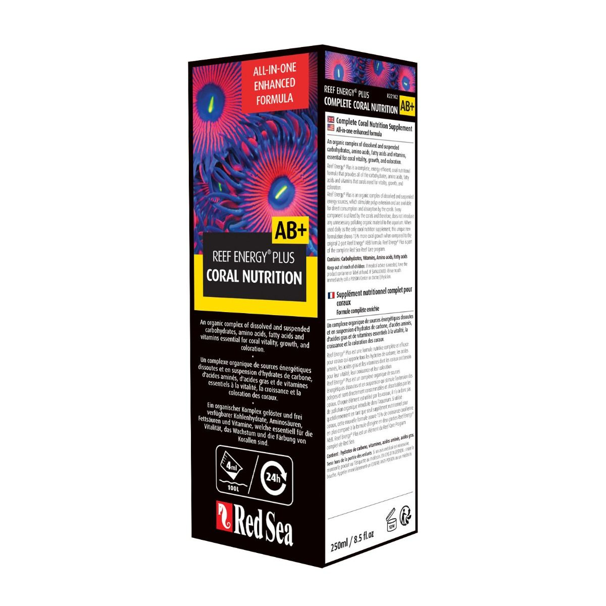 Red Sea Reef Energy Plus (AB+) 500ml – Coral Growth & Coloration Supplement
