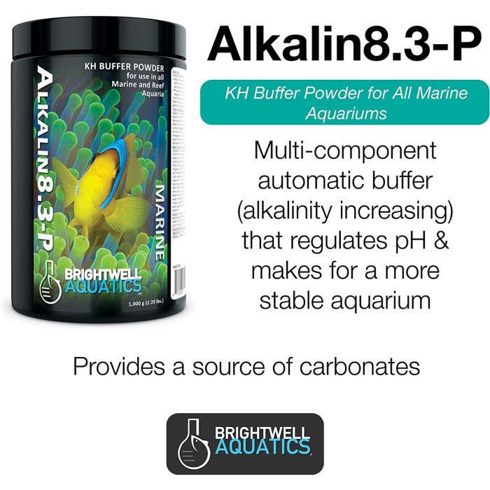 Brightwell Aquatics Alkalin 8.3-P - 250g | Alkalinity & pH Buffer