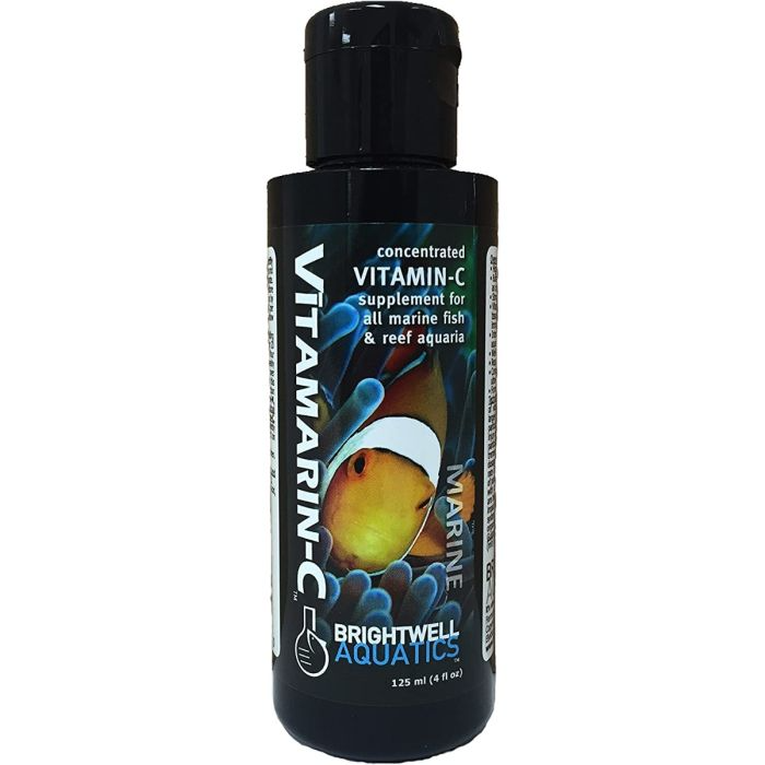 Brightwell Aquatics Vitamarin-C 125ml | Vitamin C Supplement for Marine Aquariums