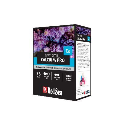 Red Sea Calcium Pro Test Kit Refill (75 Tests) — Reliable Reef Calcium Testing