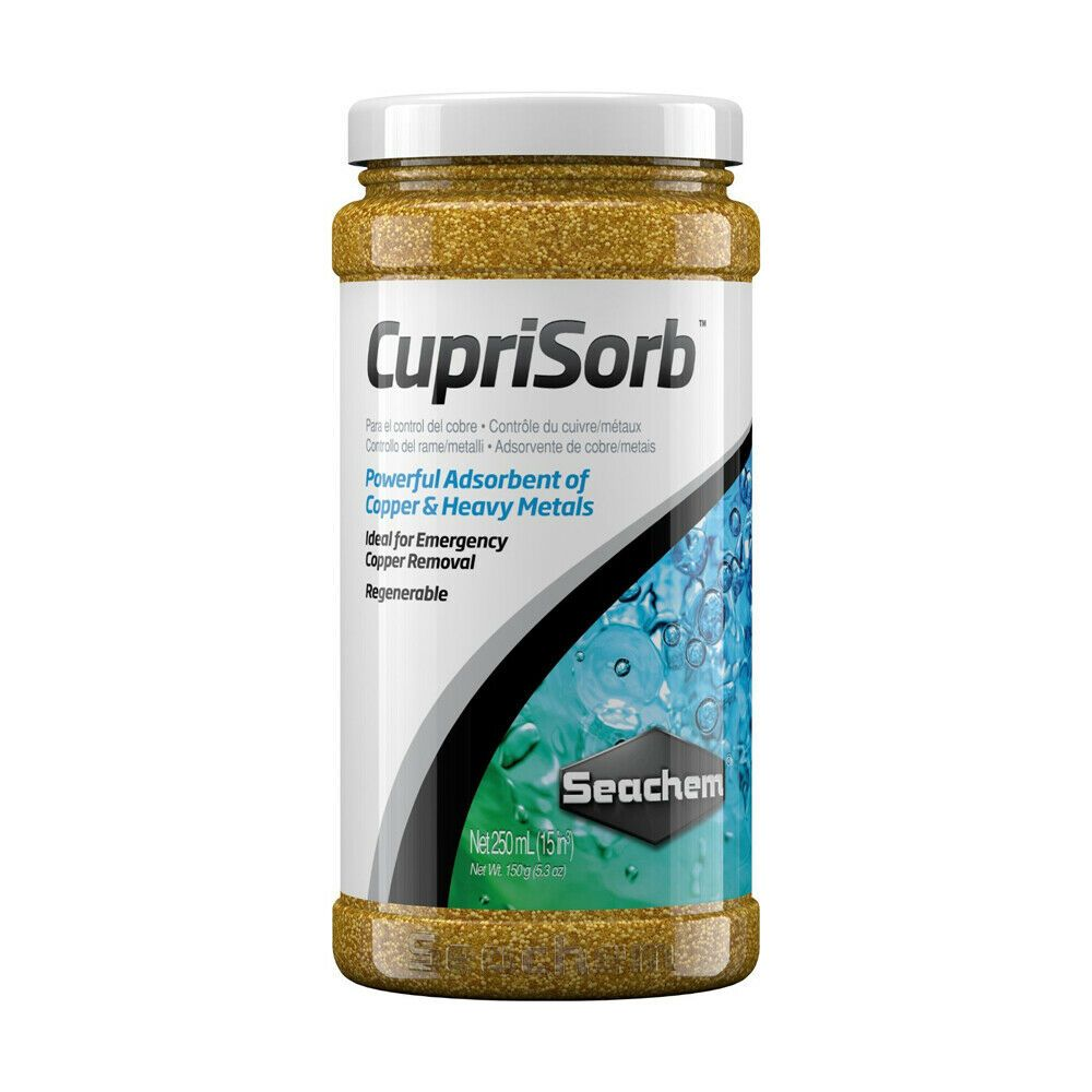 Seachem CupriSorb 250ml – Copper & Heavy Metal Removal Filter Media