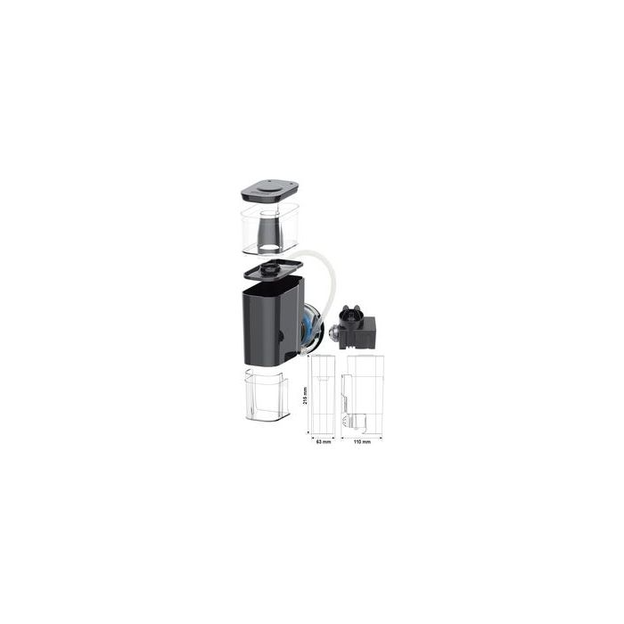 Tunze DOC 5W Skimmer 9001 DC - Compact and Quiet Protein Skimmer for Small Saltwater Aquariums