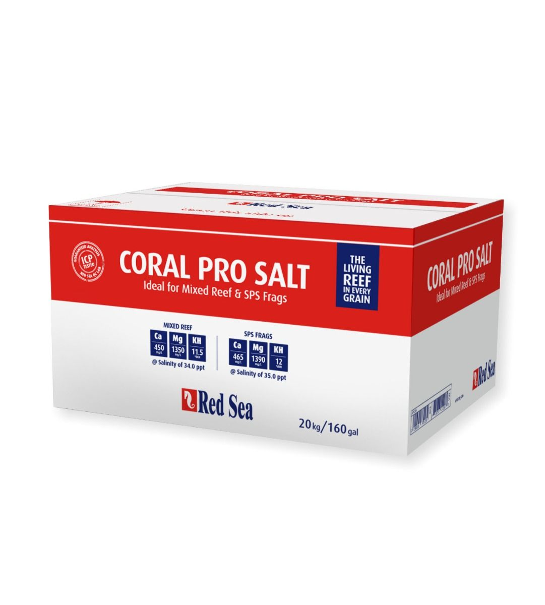 Red Sea Coral Pro Salt 20.1kg Refill — Balanced Reef Salt for Coral Growth