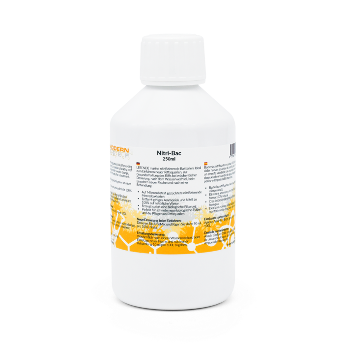 Modern Reef Nitri-Bac 250ml – Live Marine Nitrifying Bacteria for Biological Filtration
