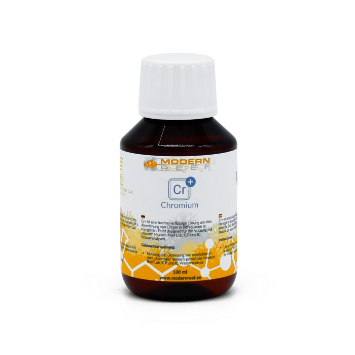 Modern Reef Cr+ 100ml – Chromium Correction for Reef Aquariums