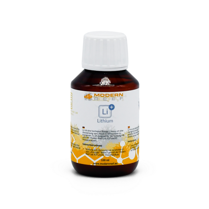 Modern Reef Li+ - 100ml Lithium Solution for Reef Aquariums