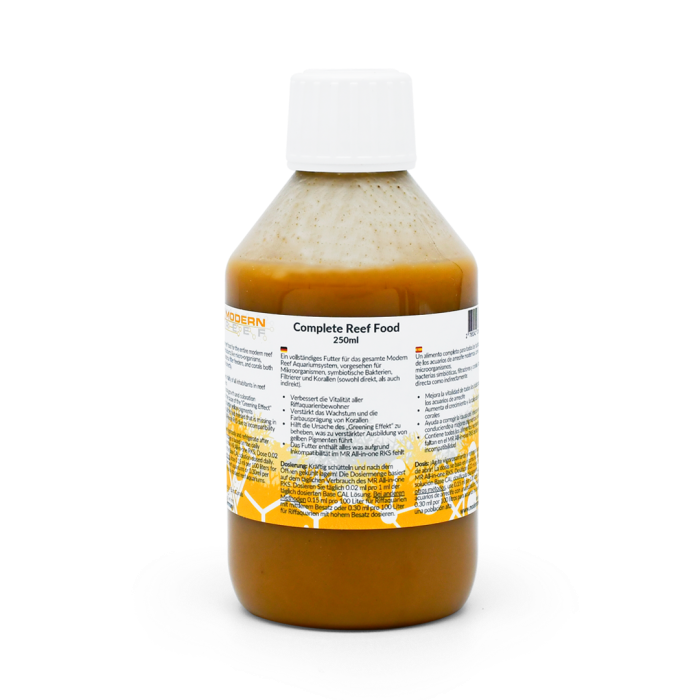 Modern Reef Complete Reef Food 250ml for Aquarium Inhabitants – Coral Growth & Vitality Boost
