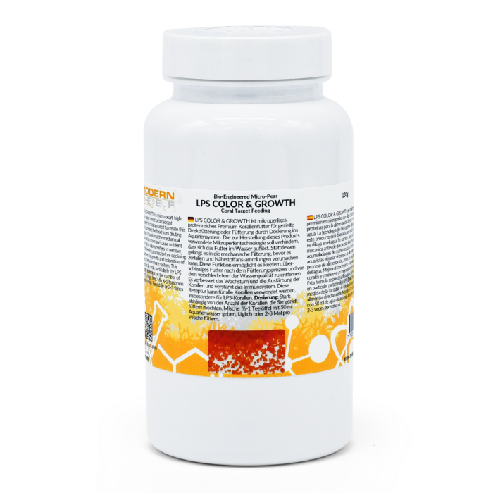 Modern Reef LPS Color & Growth 130g – Micro-Pearl High-Protein Coral Food