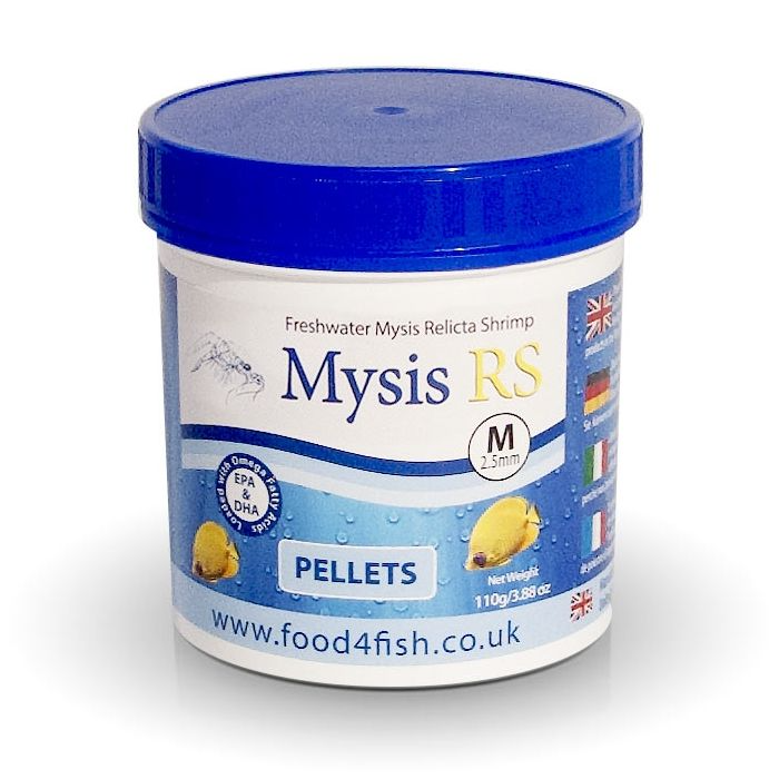 Mysis RS Pellet 110g 2.5mm – High-Protein Pellet Feed for Aquarium Fish