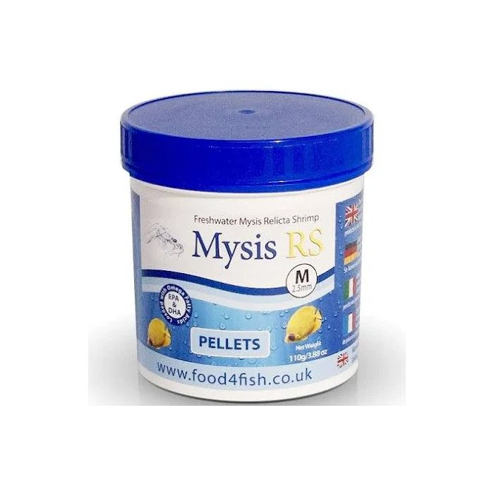 Mysis RS Pellet 110g 1mm – High-Protein Pellet Feed for Small Aquarium Fish