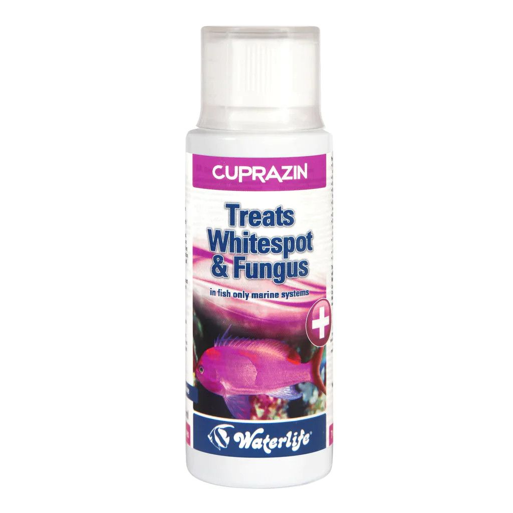 Waterlife Cuprazin 100ml – Marine Treatment for White Spot, Oodinium & Fungal Infections