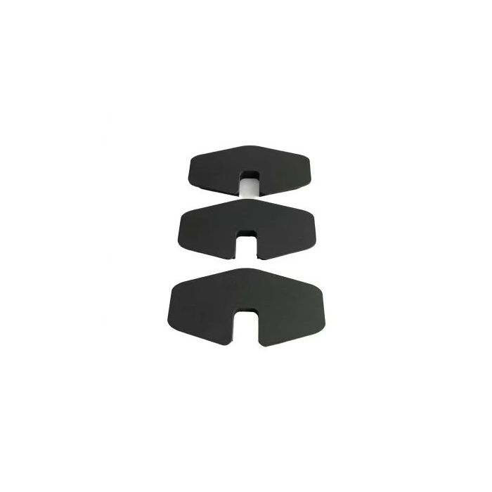 Hex Deluxe Slotted Inserts x 3 – Customizable Slotted Inserts for Controller Board