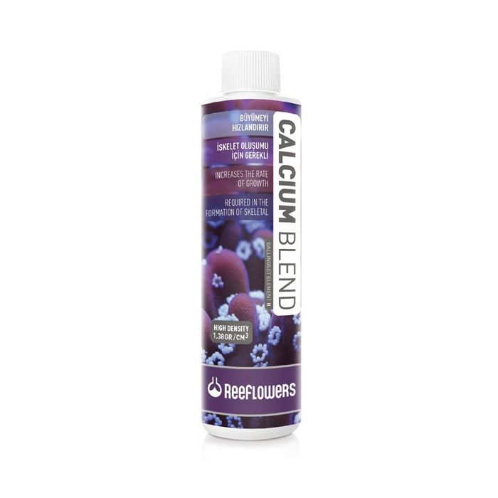 Reeflowers Calcium Blend 250ml – High-Density Ionic Calcium for Corals