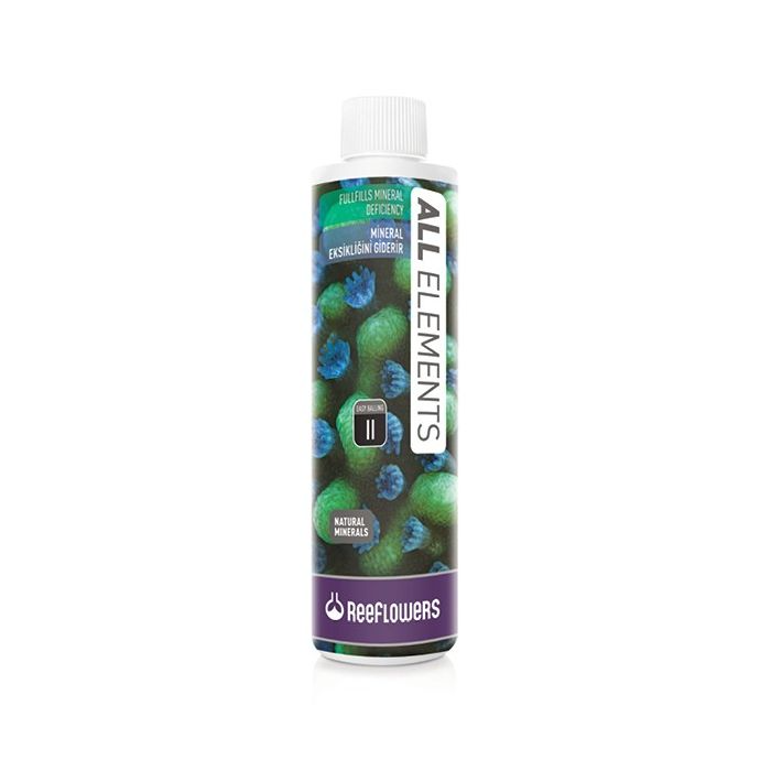 Reeflowers All Elements 250ml – Complete Solution for Healthy Marine & Reef Aquariums
