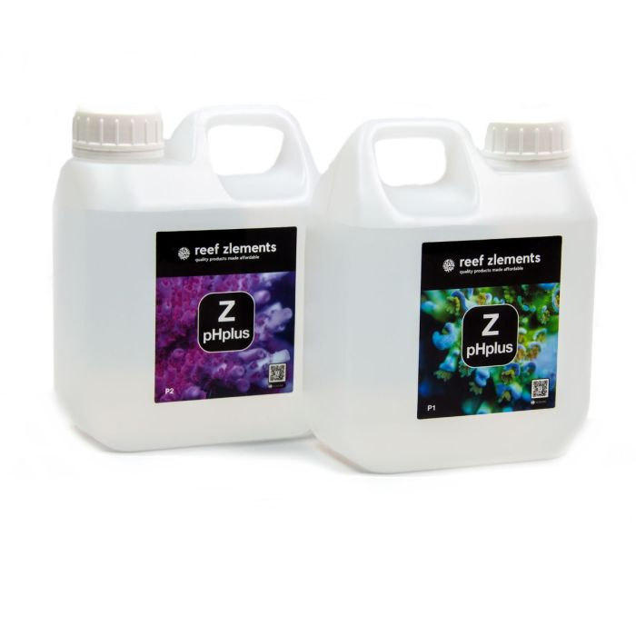 Zlements Z pHPlus Complete Dosing Set 1L – pH Enhancer & Trace Element Supplement for Reef Tanks