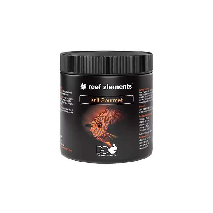 Reef Zlements Krill Gourmet Flake 30g – Premium Fish Food with Astaxanthin