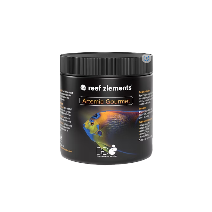 Reef Zlements Artemia Gourmet Flake 70G - Premium Brine Shrimp Fish Food