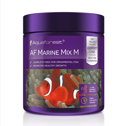Aquaforest Marine Mix M 120g – High-Protein Marine Fish Food Granules