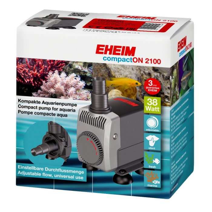 EHEIM CompactON Pump 2100 – Silent & Energy Efficient Aquarium Pump