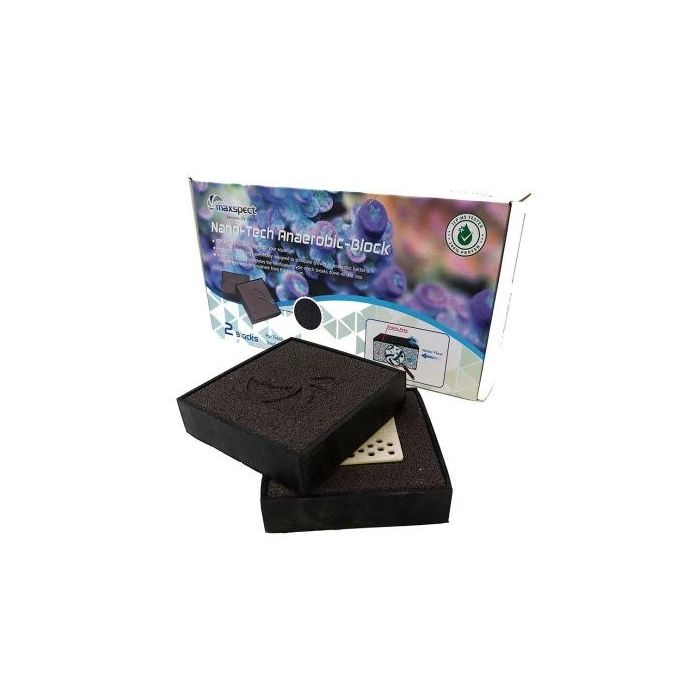 Maxspect Nano Tech Anaerobic-Block (Pack of 2) | Nitrate Removal for Aquariums