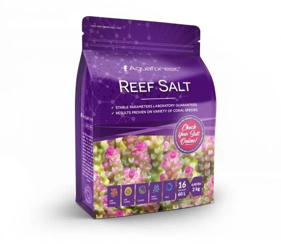 Aquaforest Reef Salt 2kg Bag – Premium Marine Aquarium Salt for Coral Growth