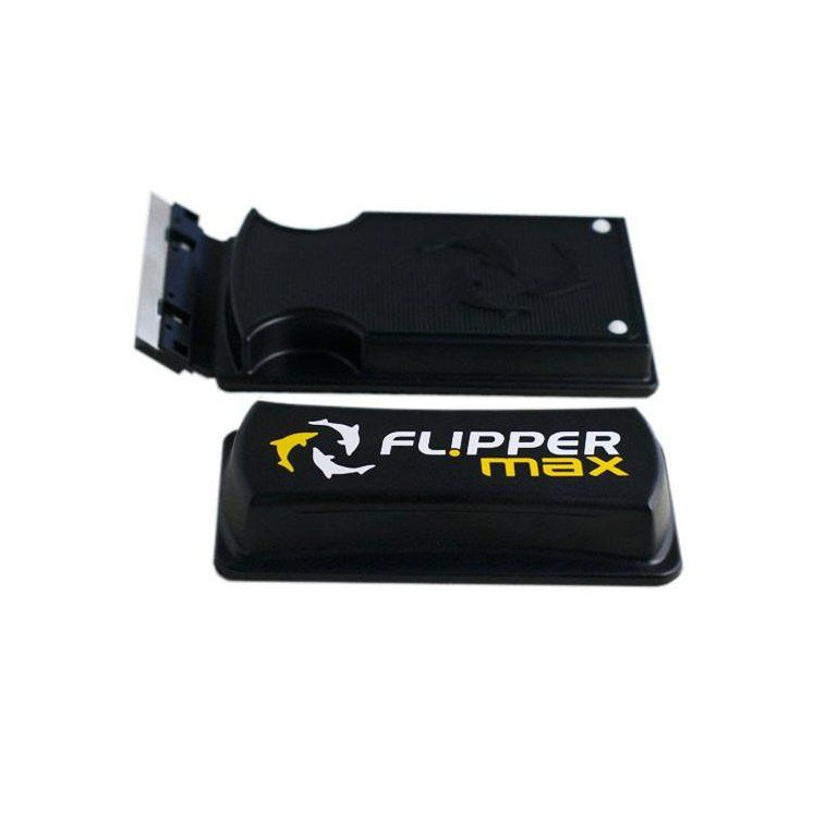 Flipper Max Float (24mm Glass) – Heavy Duty 2-in-1 Magnetic Scrubber & Scraper