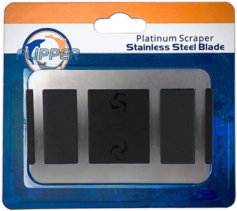 Flipper Platinum Spare Steel Blade – Replacement Blade for Algae Scraper