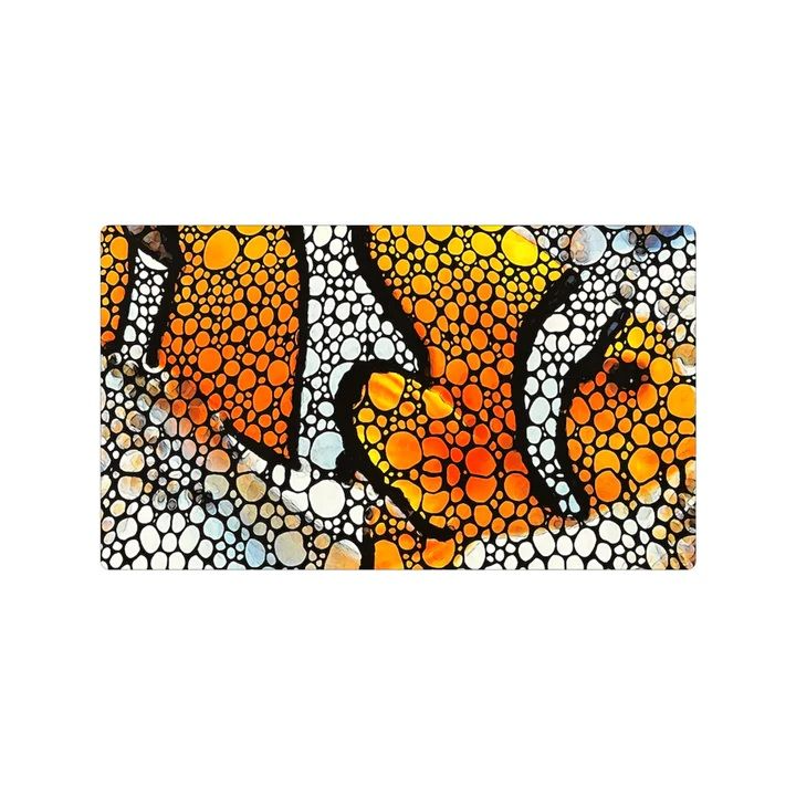 Flipper Floor Mat 75 x 45cm – Clownfish Design, Non-Skid Waterproof Mat