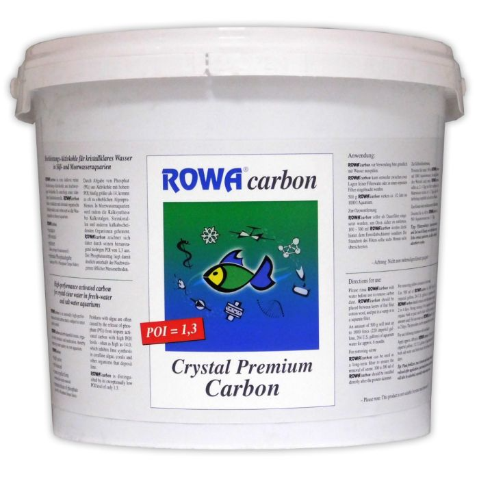 Rowa Carbon 2250g - High-Performance Activated Carbon with Low Phosphate
