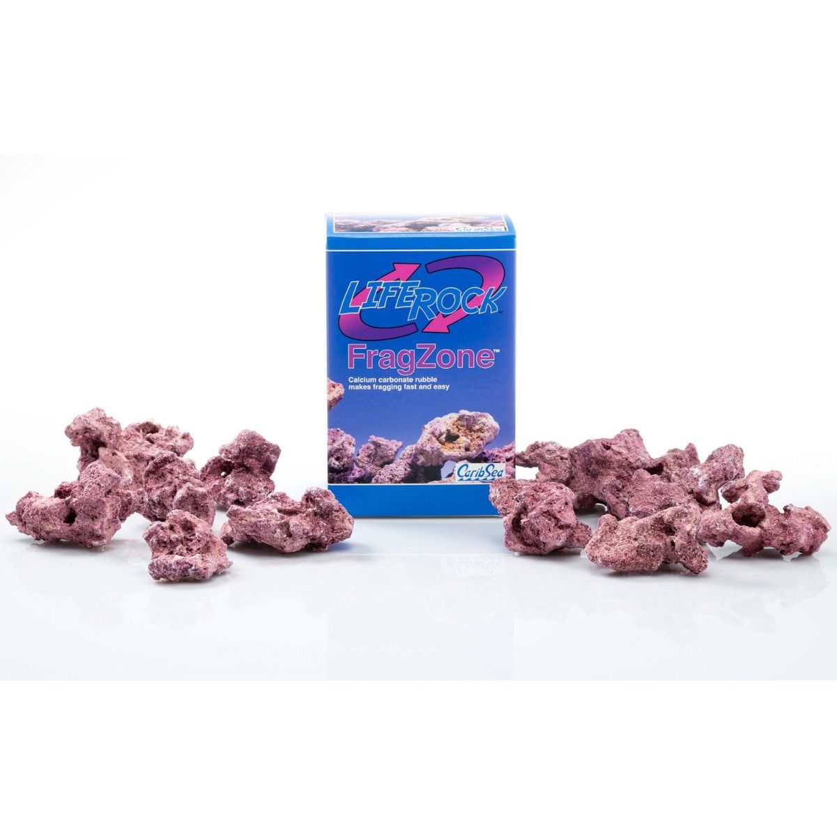 CaribSea LifeRock Frag Zone 2lb – Coral Frag Rubble Rock