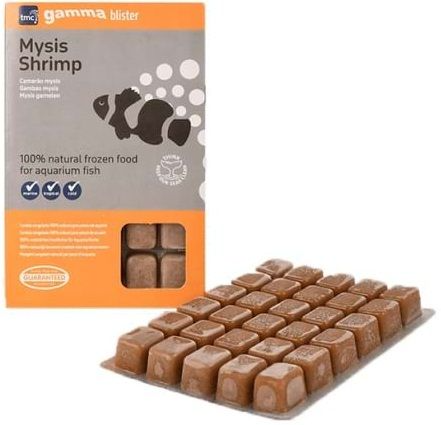 Gamma Mysis Shrimp Blister Pack 100g – High-Quality Marine Fish Food