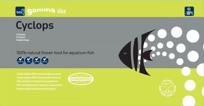 Gamma Slice Cyclops Flat Pack 250g for Tropical & Coldwater Fish – Reef Freaks