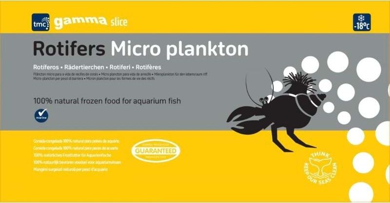 Gamma Slice Rotifers Flat Pack 250g – High-Quality Marine Fish Food