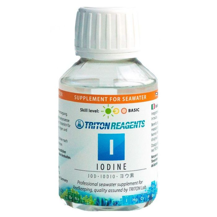Triton Iodine 100ml - Essential Trace Element for Reef Aquariums