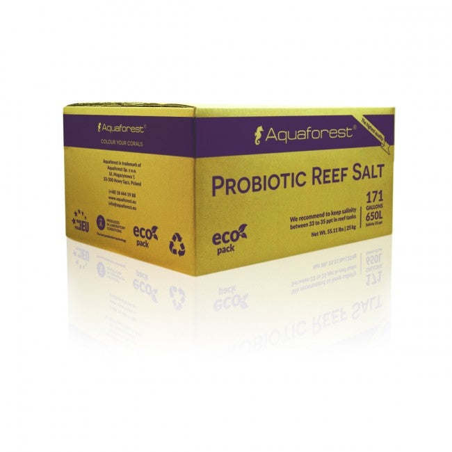 Aquaforest ProBiotic Reef Salt 25kg Box – Premium Marine Salt for SPS Corals & Reef Aquariums