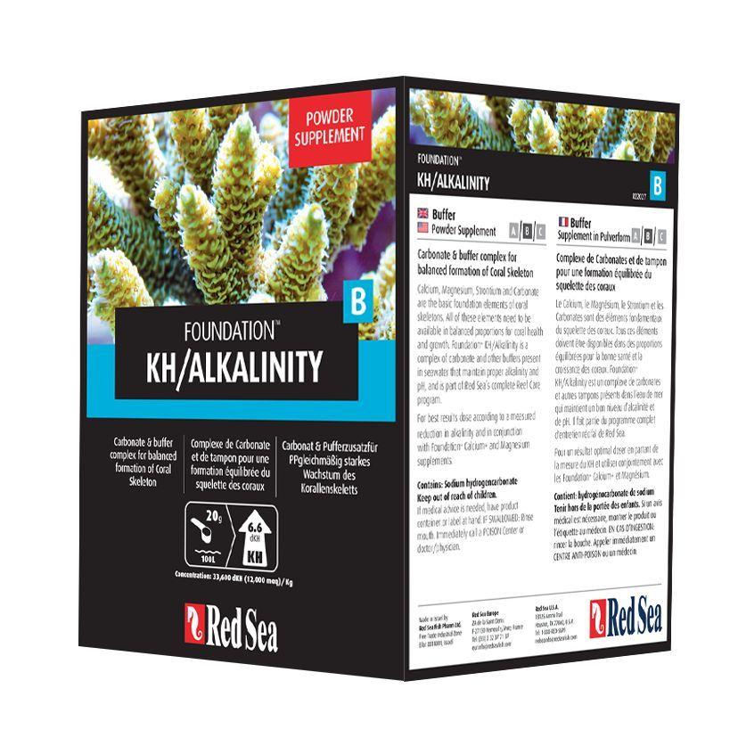 Red Sea Foundation B KH 1kg Powder — Alkalinity & pH Stabilizer
