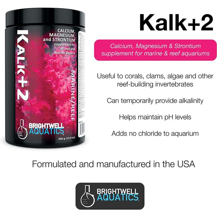 Brightwell Aquatics Kalk+2 - 100g | Advanced Kalkwasser Supplement